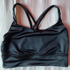 Lululemon | Black Luxtreme | Strappy Back | Longline Sports Bra 🖤
